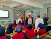 تفقد مدارس البدرشين ثالث أيام العام الدراسى.. صور