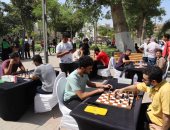  دورة شطرنج وأنشطة ترفيهية بمهرجان استقبال العام الجامعى الجديد بجامعة عين شمس
