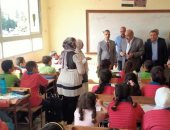 سكرتير عام محافظة الجيزة يتفقد مدارس إدارة الهرم التعليمية.. صور