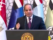 الرئيس السيسي: الإنسان المصرى صانع الحضارة أكبر من المساعى المضللة الكاذبة