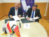 الغرفة التجارية ببورسعيد تتعاقد مع شركة دفع إلكتروني لسداد التأمينات بمقر الغرفة