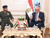 رئيس العربية للتصنيع يبحث تعزيز التعاون فى الصناعات الدفاعية مع وفد إماراتي