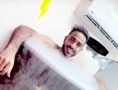 محمود كهربا فى جلسة استشفاء قبل انطلاق الدورى الجديد