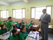 مدير تعليم المنوفية يواصل متابعاته لانتظام الدراسة ببعض مدارس شبين الكوم