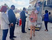 الإسكندرية تستقبل الباخرة السياحية "آيلاند سكاى" وعلى متنها 171 راكبا