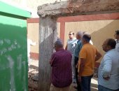 محافظ الدقهلية يكلف رئيس حى غرب المنصورة بتعديل موضع كشك كهرباء بمدخل مدرسة