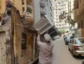 رفع 773 حالة إشغال طريق فى حملات مكبرة بأحياء الإسكندرية