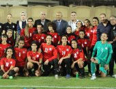 منتخب مصر للكرة النسائية ينتظم فى تجمعه الأسبوعي