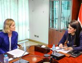 رانيا المشاط تلتقى السفير النرويجى ومسئولى شركة "سكاتك" لبحث تعزيز التعاون الثنائى