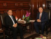 ‫ وزير الزراعة يبحث مع وزير التنمية والابتكار الأوزبكستانى التعاون المشترك 