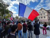 مظاهرات فى باريس تطالب بانسحاب فرنسا من حلف الناتو.. فيديو
