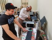 تفعيل ورش صيانة أجهزة الحاسب الآلي بمنطقة الشرقية الأزهرية