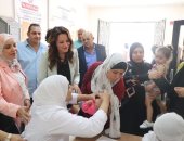 نائب محافظ الجيزة تؤكد جاهزية الوحدات والمراكز الصحية لحملة التطعيم ضد شلل الأطفال