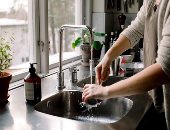 صابون سائل وميه سخنة.. من أفضل 3 طرق لتسليك الأحواض