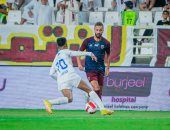 أحمد رفعت يسجل فى اكتساح الوحدة ضد الظفرة بالشوط الأول فى الدوري الإماراتى