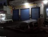 غلق 5 محلات وورش غير ملتزمة بمواعيد الغلق بمركز أوسيم 