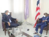 سفير مصر فى ليبيريا يلتقي مع وزير الخارجية الليبيري