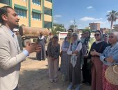 وفد من الجامعة الأمريكية فى زيارة لمناطق الفيوم السياحية ومشروعات حياة كريمة