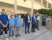 وكيل تعليم الغربية يتفقد سير العملية التعليمية فى مدارس إدارة غرب طنطا
