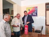 إدارة الأمن والأزمات بمديرية التعليم بالغربية تتفقد تأمين المدارس بطنطا