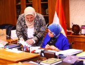 هبة ذات الـ24 عامًا تتقلد منصب وزيرة التضامن الاجتماعى لمدة يوم