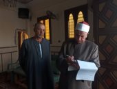 وكيل وزارة الأوقاف فى الإسكندرية يتفقد المساجد فى 5 إدارات