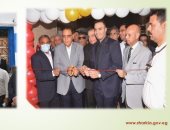 محافظ الشرقية يفتتح بنك الدم التجميعى وقاعة المحاضرات بمستشفى منيا القمح