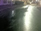 هطول أمطار خفيفة على مدن وقرى محافظة كفر الشيخ