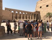 إقبال مميز من الأفواج السياحية على معابد الأقصر قبل الموسم السياحى الشتوى