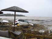 مصرع شخصين على الأقل إثر فيضانات غير مسبوقة بجزيرة كريت فى اليونان