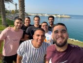 وصول لاعبى يد الأهلى الدوليين إلى السعودية استعدادا للسوبر جلوب