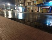 هطول أمطار بمحافظة دمياط واستعدادات مكثفة لرفع المياه من الشوارع.. صور