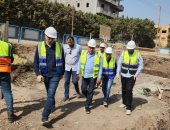 رئيس مياه المنوفية يتفقد مشروعات srssp الممولة من البنك الدولي والآسيوى