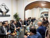 وفد "التنسيقية" يلتقى محمود الهباش مستشار الرئيس الفلسطينى للشئون الدينية