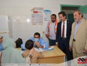 قافلة جامعة طنطا تقدم الرعاية الطبية لـ 1412 مواطناً بمركز بسيون