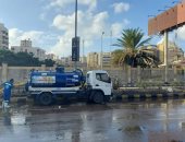 الصرف الصحى بالإسكندرية: بداية الشتاء بطوارئ واستقبال الأمطار بكثافة زائدة