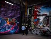 فرنسا تتزين بجداريات فناني العالم.. فعاليات مهرجان ليون لفن الشارع
