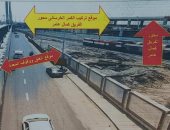 الرسم التوضيحى لتحويلات المرور بسبب غلق شارع السودان 5 أيام