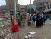 حى غرب شبرا الخيمة يشن حملة إزالة للإشغالات والمعوقات فى الشوارع.. صور