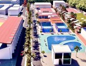 جامعة حلوان: تطوير كلية التربية الرياضية للبنين لرفع البنية التحتية.. صور