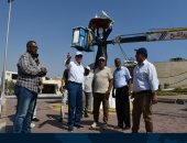 محافظ جنوب سيناء يتفقد عددا من الميادين والأعمال الفنية بشرم الشيخ.. صور