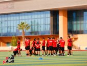 التدريب الأخير للمنتخب الأولمبى قبل السفر لـ إيسواتينى