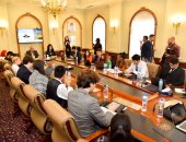 ‬محمود محيى الدين يشهد نموذج محاكاة لـCOP27 نظمته الجامعة البريطانية ..صور