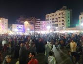 حلقات ذكر ومديح.. الآلاف يحتفلون بمولد سيدى أحمد البدوى فى الليلة الختامية (صور)