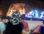 عزف موسيقى عالمى فى ساحة معبد أبوسمبل تزامنا مع احتفالات تعامد الشمس.. صور