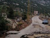 السيول تغرق العديد من القرى شمال لبنان