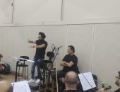 راغب علامة يجرى بروفات استعدادا لحفله بمهرجان الموسيقى العربية.. غدا