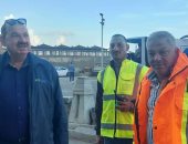 رئيس شركة مياه الإسكندرية يتفقد سير العمل بمواقع التمركزات أثناء حالة الطوارئ