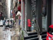 سقوط أمطار متوسطة على مدينة المحلة بالغربية.. صور 