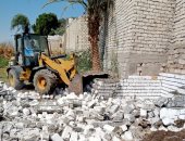 إزالة 27 حالة تعد على أملاك الدولة فى 3 مراكز بمحافظة المنيا